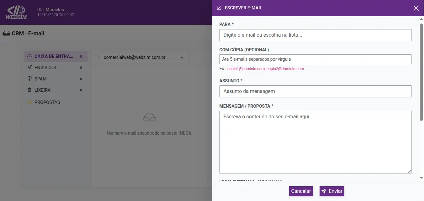 Duplo clique para editar galeria